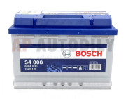 0 092 S40 080 BOSCH Startovací baterie S4008 74AH 0 092 S40 080 BOSCH