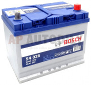 0 092 S40 260 BOSCH Startovací baterie S4026 70AH 0 092 S40 260 BOSCH