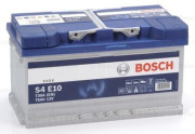 0 092 S4E 100 BOSCH Startovací baterie S4E10 75AH 0 092 S4E 100 BOSCH