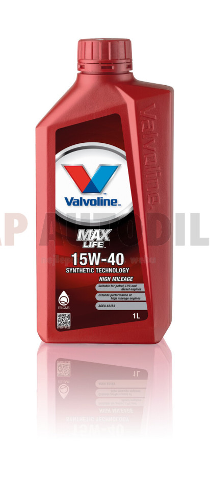 872361 MAX LIFE 15W40 1l VALVOLINE