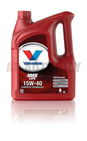 872362 MAX LIFE 15W40 4l VALVOLINE