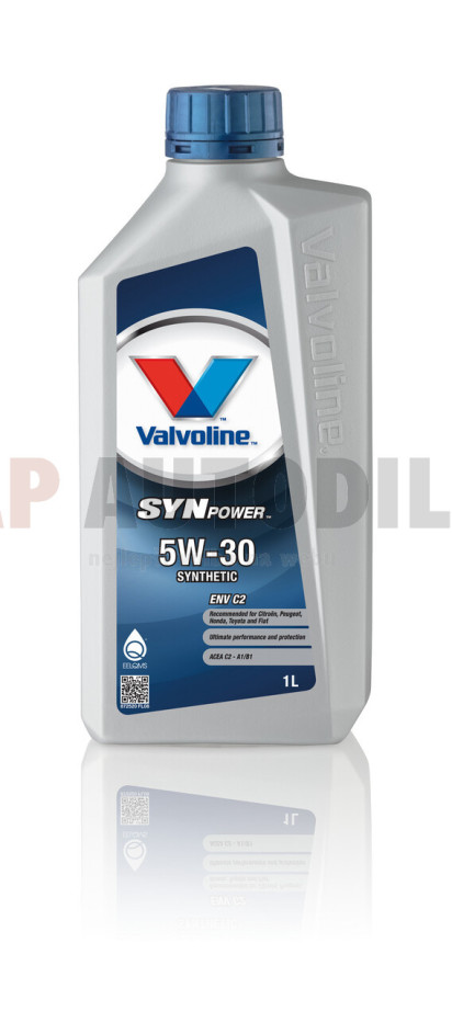 872520 SYNPOWER ENV C2 5W-30 1l VALVOLINE