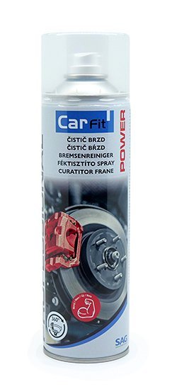 CAR528 CARFIT Čistič na brzdy / spojky POWER 500ml CARFIT