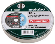 616359000 METABO 8200070  METABO 10ti dílná sada řezných kotoučů 125x1,0 616359000 METABO