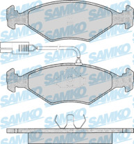 5SP017 Sada brzdových destiček, kotoučová brzda Samko