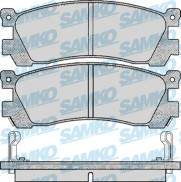 5SP038 Sada brzdových destiček, kotoučová brzda Samko