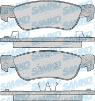 5SP052 Sada brzdových destiček, kotoučová brzda Samko