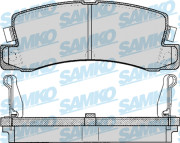 5SP061 Sada brzdových destiček, kotoučová brzda Samko