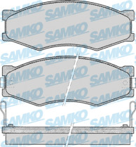 5SP092 Sada brzdových destiček, kotoučová brzda Samko