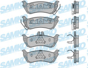 5SP1000 Sada brzdových destiček, kotoučová brzda Samko