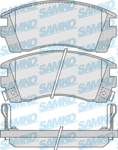 5SP1011 Sada brzdových destiček, kotoučová brzda Samko