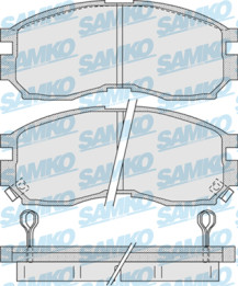5SP1012 Sada brzdových destiček, kotoučová brzda Samko