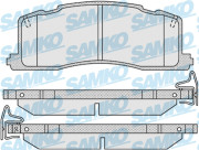 5SP1013 Sada brzdových destiček, kotoučová brzda Samko