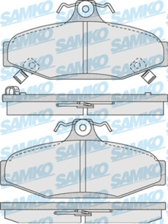 5SP1018 Sada brzdových destiček, kotoučová brzda Samko