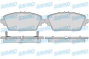 5SP1036 Sada brzdových destiček, kotoučová brzda Samko