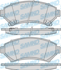 5SP1054 Sada brzdových destiček, kotoučová brzda Samko