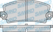 5SP106 Sada brzdových destiček, kotoučová brzda Samko