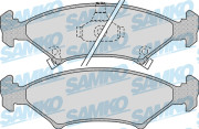 5SP1067 Sada brzdových destiček, kotoučová brzda Samko