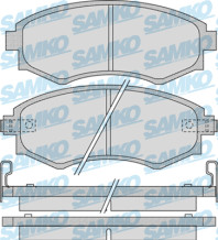 5SP1097 Sada brzdových destiček, kotoučová brzda Samko