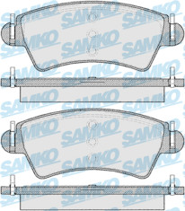 5SP1105 Sada brzdových destiček, kotoučová brzda Samko