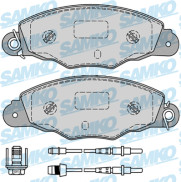 5SP1140 Sada brzdových destiček, kotoučová brzda Samko