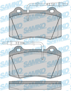 5SP1141 Sada brzdových destiček, kotoučová brzda Samko
