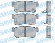 5SP1210 Sada brzdových destiček, kotoučová brzda Samko