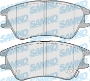 5SP1212 Sada brzdových destiček, kotoučová brzda Samko