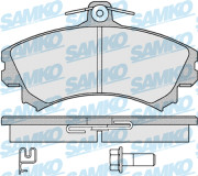 5SP1221 Sada brzdových destiček, kotoučová brzda Samko