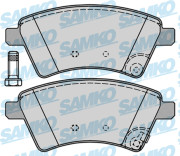 5SP1245 Sada brzdových destiček, kotoučová brzda Samko