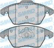 5SP1248 Sada brzdových destiček, kotoučová brzda Samko