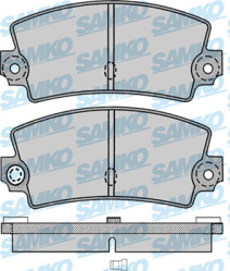 5SP128 Sada brzdových destiček, kotoučová brzda Samko