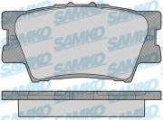 5SP1281 Sada brzdových destiček, kotoučová brzda Samko