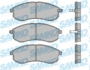5SP1334 Sada brzdových destiček, kotoučová brzda Samko