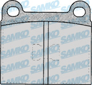 5SP135 Sada brzdových destiček, kotoučová brzda Samko