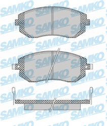 5SP1363 Sada brzdových destiček, kotoučová brzda Samko