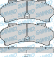 5SP139 Sada brzdových destiček, kotoučová brzda Samko