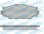 5SP1412 Sada brzdových destiček, kotoučová brzda Samko
