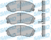 5SP1451 Samko sada brzdových platničiek kotúčovej brzdy 5SP1451 Samko