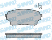 5SP1483 Sada brzdových destiček, kotoučová brzda Samko