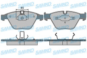 5SP1510 Samko sada brzdových platničiek kotúčovej brzdy 5SP1510 Samko