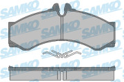 5SP1517 Sada brzdových destiček, kotoučová brzda Samko