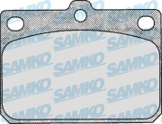 5SP164 Sada brzdových destiček, kotoučová brzda Samko