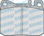 5SP211 Sada brzdových destiček, kotoučová brzda Samko