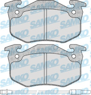 5SP231 Sada brzdových destiček, kotoučová brzda Samko