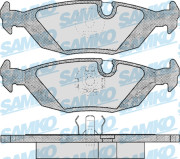 5SP238 Sada brzdových destiček, kotoučová brzda Samko