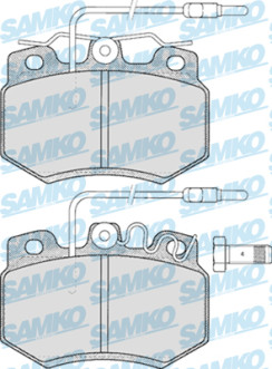 5SP274 Sada brzdových destiček, kotoučová brzda Samko