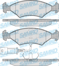 5SP327 Sada brzdových destiček, kotoučová brzda Samko
