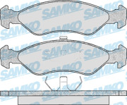 5SP329 Sada brzdových destiček, kotoučová brzda Samko