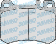 5SP361 Sada brzdových destiček, kotoučová brzda Samko